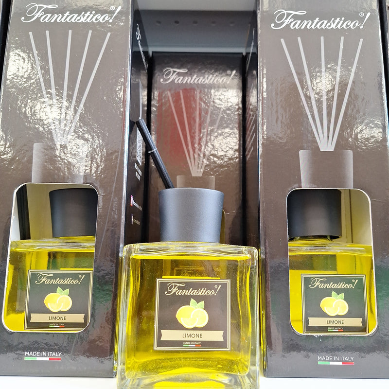 CAMOMILLA TORINO PROFUMATORE D'AMBIENTE 500 ML  LINEA FANTASTICO! CON BASTONCINI VARIE FRAGRANZE E VARI FORMATI