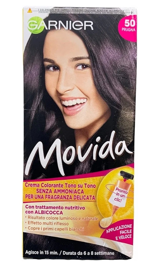 GARNIER MOVIDA CREMA COLORANTE TONO SU TONO 50 PRUGNA