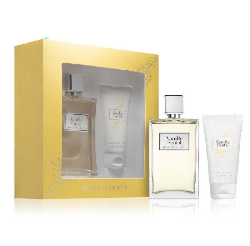 REMINISCENCE VANILLE SANTAL  KIT REGALO CON EDT 100 ML E LATTE CORPO PROFUMATO 75 ML