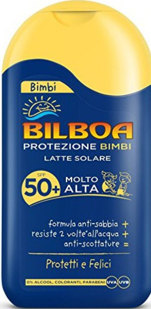 BILBOA LATTE SOLARE PROTEZIONE BIMBI SPF 50 + MOLTO ALTA 200 ML