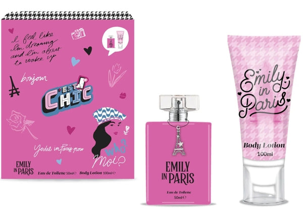 EMILY IN PARIS C'EST CHIC KIT REGALO EDT 50 ML + BODYLOTION 100 ML