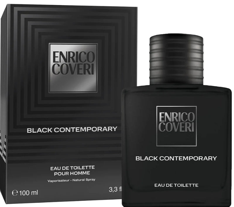 Enrico coveri black contemporary edt 100 ml uomo – dasyprofumeria