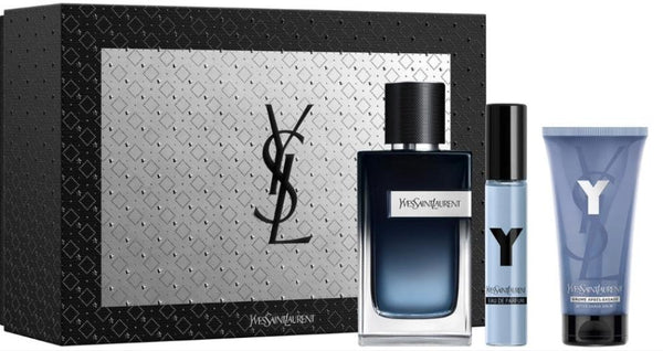 Ysl kit regalo con edp 100 ml + after shave balm 50 ml + edp 10 ML