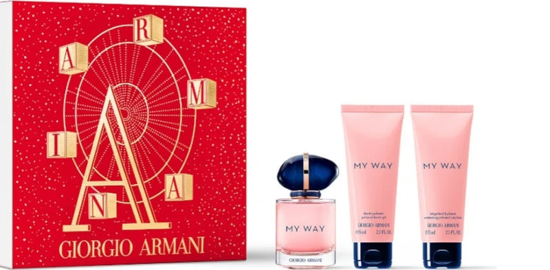 Giorgio Armani My Way edp da donna confezione regalo edp 50 ML + body lotion 75 ML+ shower gel 75 ML oppure singolo  90 ml