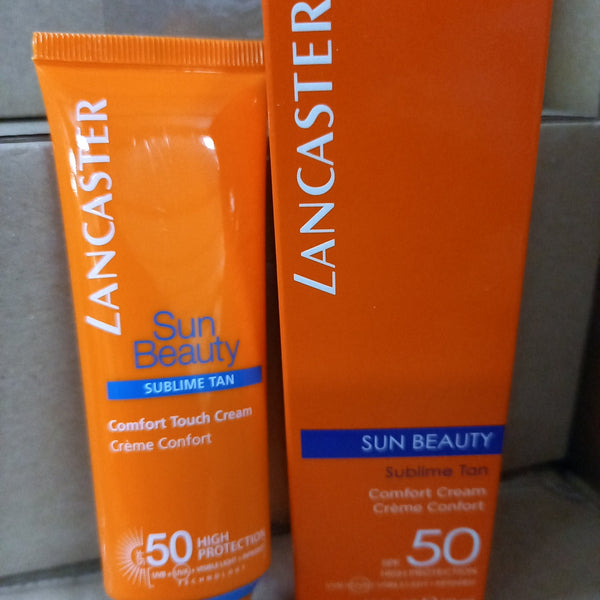 Lancaster Sun Beauty Comfort Cream crema abbronzante viso SPF 50