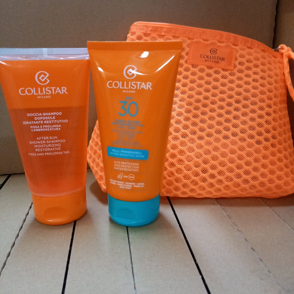 Collistar  crema solare SPF30 150ml + doccia shampoo 150ml