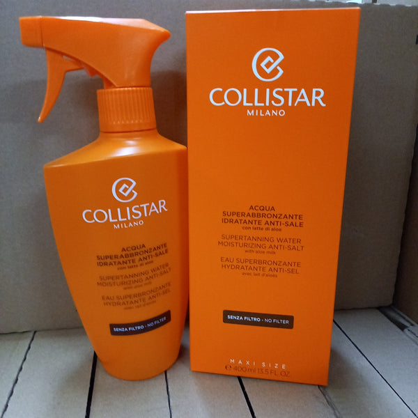 Collistar acqua superabbronzante idratante anti-sale con latte di aloe 400ml