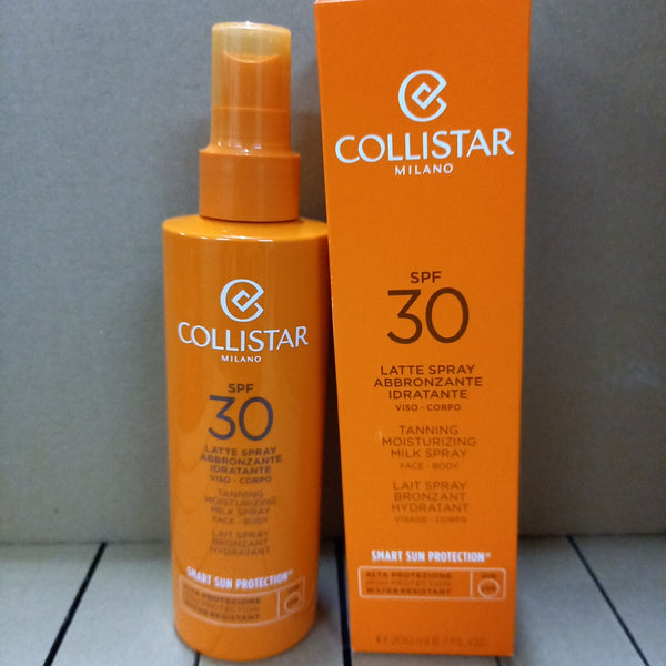 Collistar latte spray abbronzante idratante viso corpo 200 ml VARIE PROTEZIONI