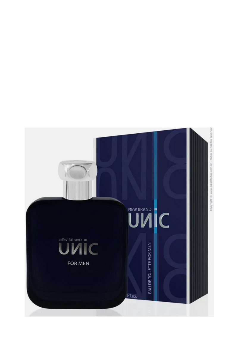 NEW BRAND Profumo da Uomo Eau De Toilette EDT UNIC Fragranza Essenza 100 ml