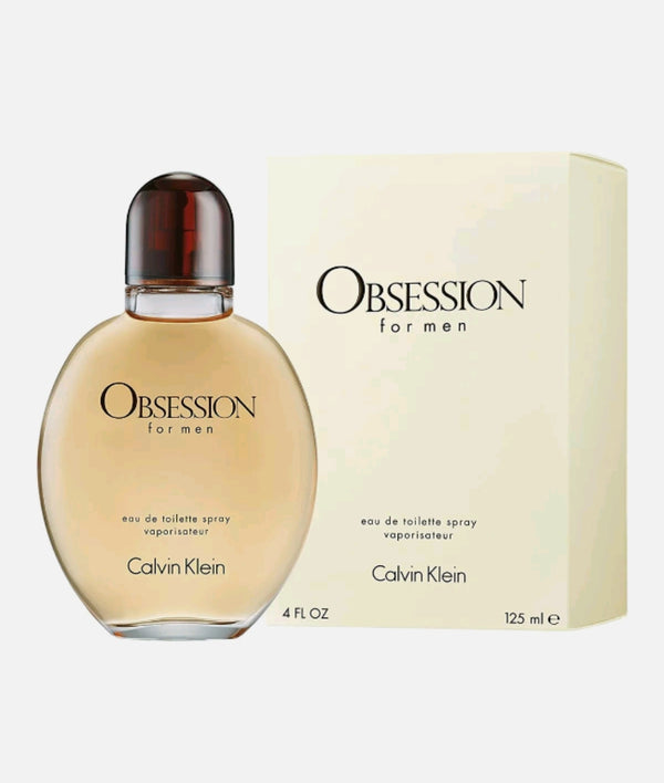 CK CALVIN KLEIN OBSESSION For Man EDT Eau de Toilette Profumo da Uomo 125 ml