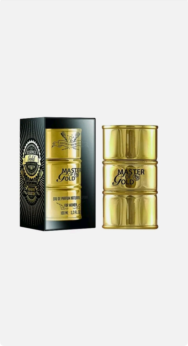 NEW BRAND MASTER of GOLD Profumo da Donna EDP Eau de Parfum Fragranza 100 ml