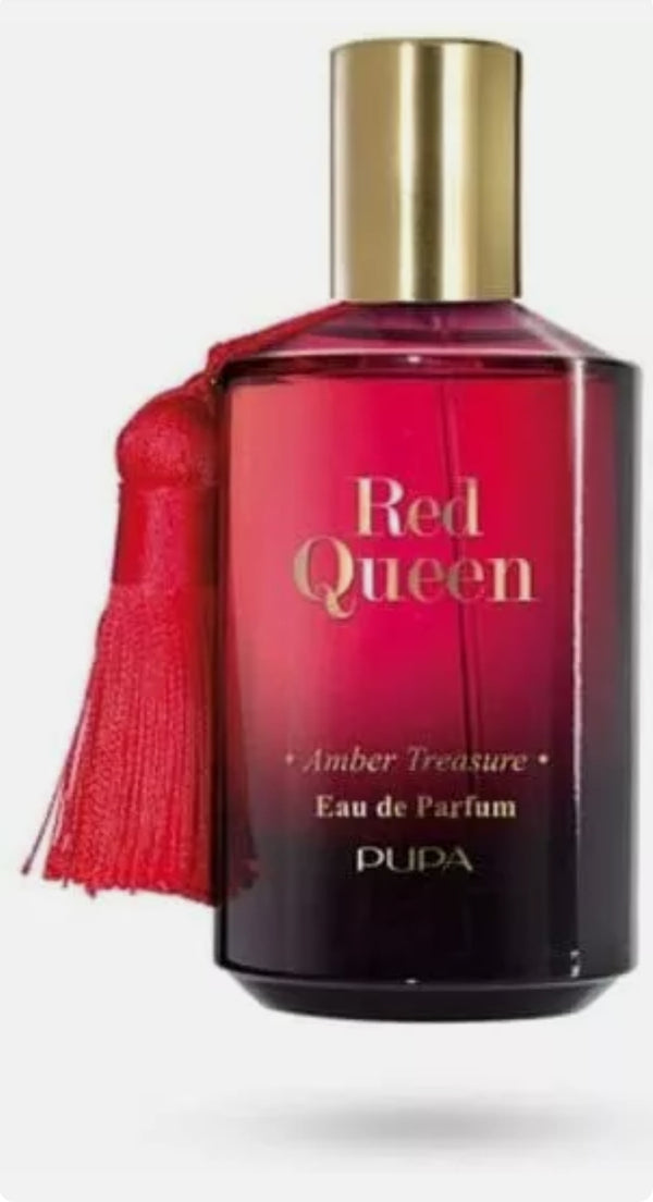 PUPA Red Queen Profumo da Donna Eau De Parfum AMBER TREASURE 50 ml