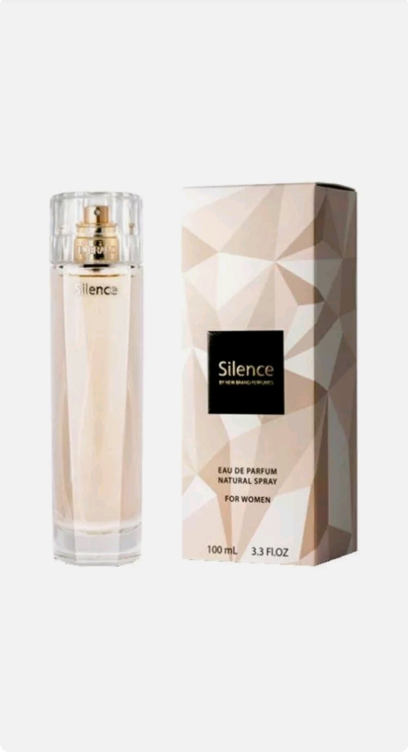 NEW BRAND Profumo da Donna SILENCE EDP Eau de Parfum For Woman 100 ml