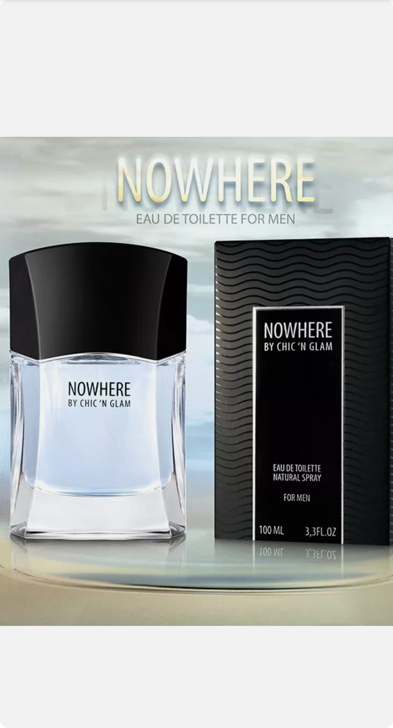 NEW BRAND NOWHERE Chic in Glam Profumo da Uomo EDP Eau de Parfum 100 ml