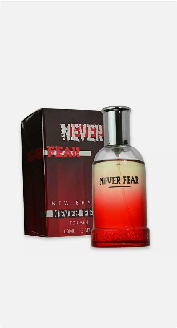 NEW BRAND Profumo da Uomo NEVER FEAR Eau De TOILETTE For Man 100 ml