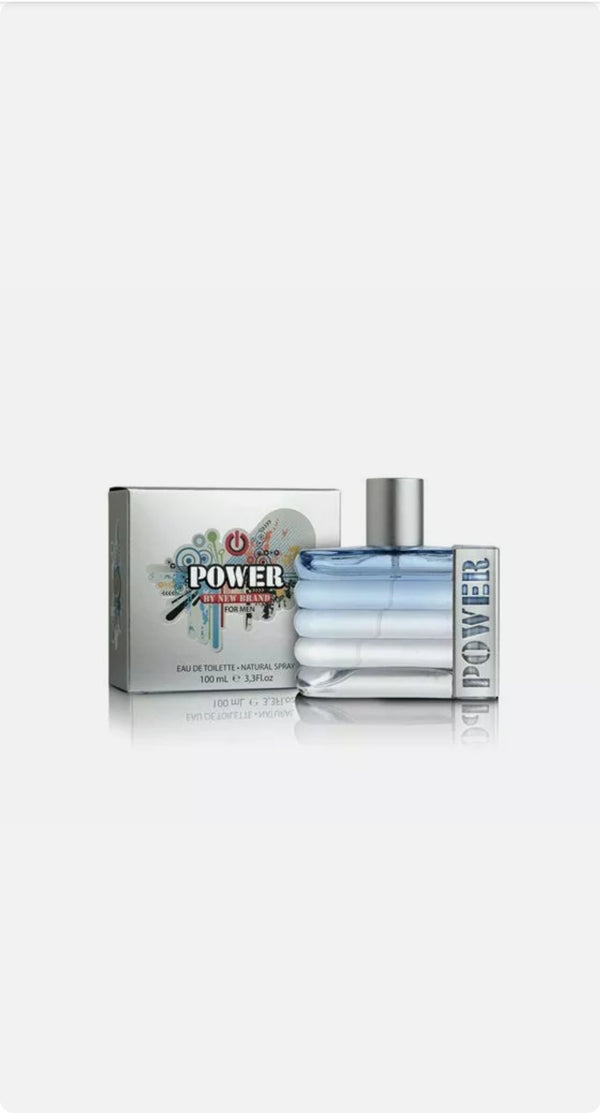 NEW BRAND Profumo da Uomo POWER Eau De TOILETTE Natural Spray For Man 100 ml