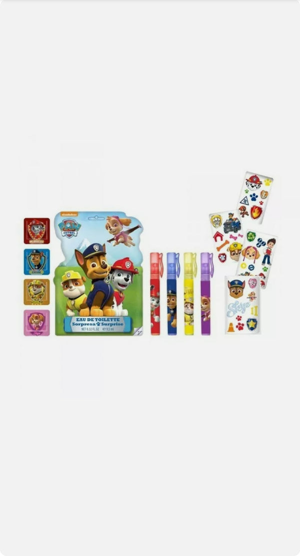 PAW PATROL Kit Regalo Busta con Sorprese e Profumo EAU DE TOILETTE 9,5 ml