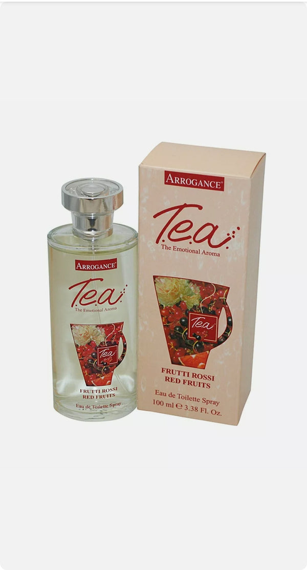 ARROGANCE Tea The Emotional Aroma FRUTTI ROSSI EDT Profumo da Donna Spray 100 ml