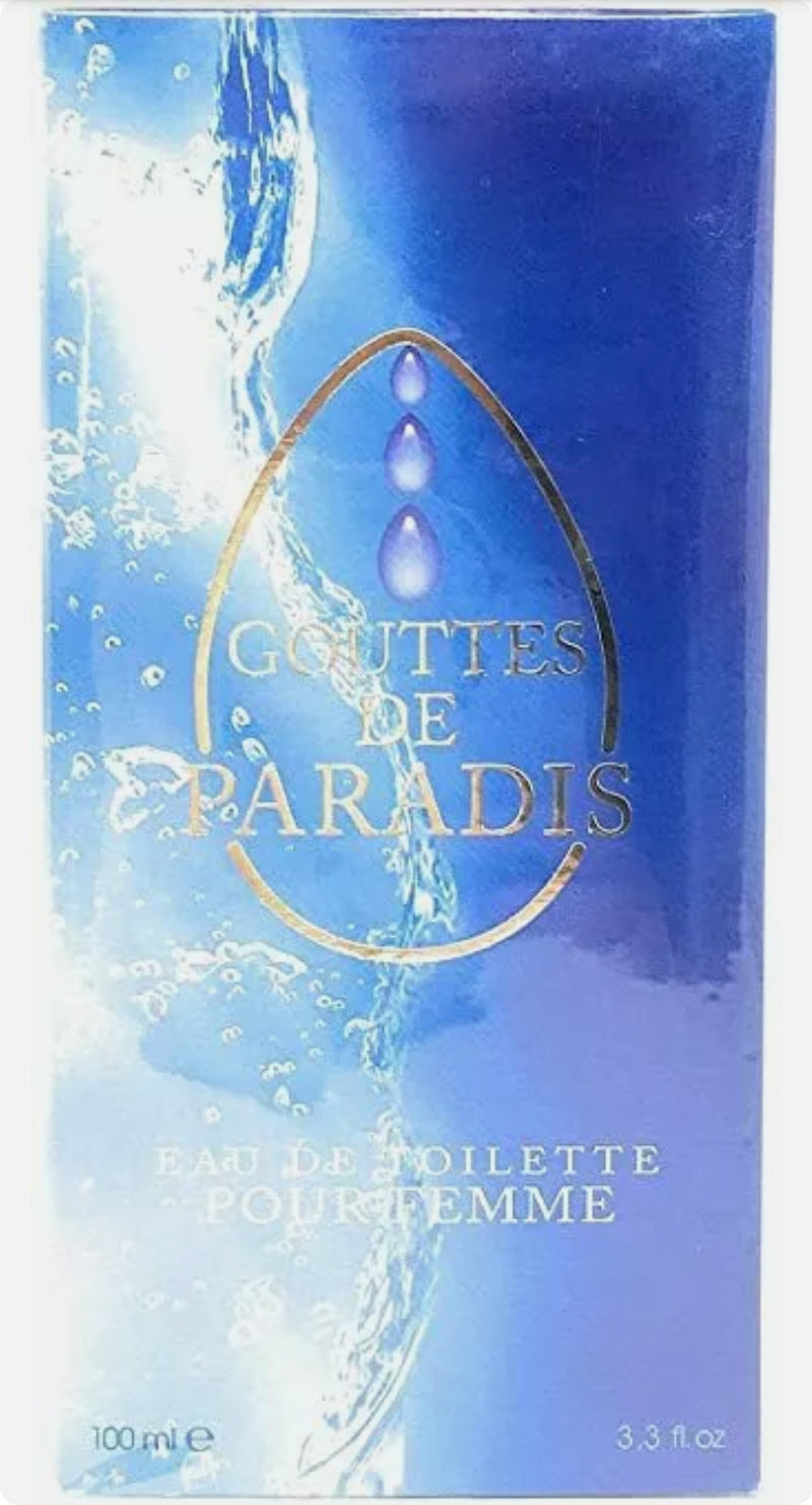 Profumo da Donna GOUTTES DE PARADIS Pour Femme EDT Eau the Toilette 100 mL