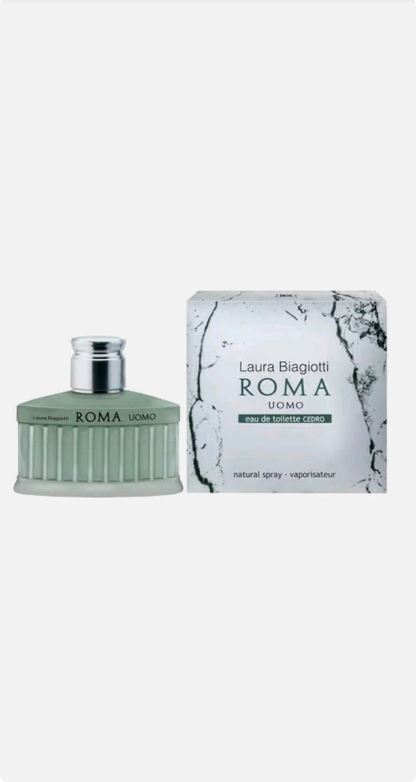 LAURA BIAGIOTTI ROMA Profumo Maschile da Uomo EDT Cedro Eau The Toilette 75mL