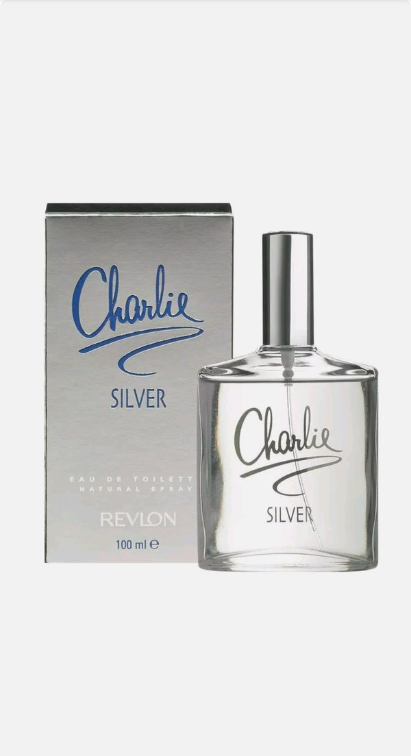 REVLON Charlie SILVER Profumo da Donna Femminile EDT Eau The Toilette 100 mL