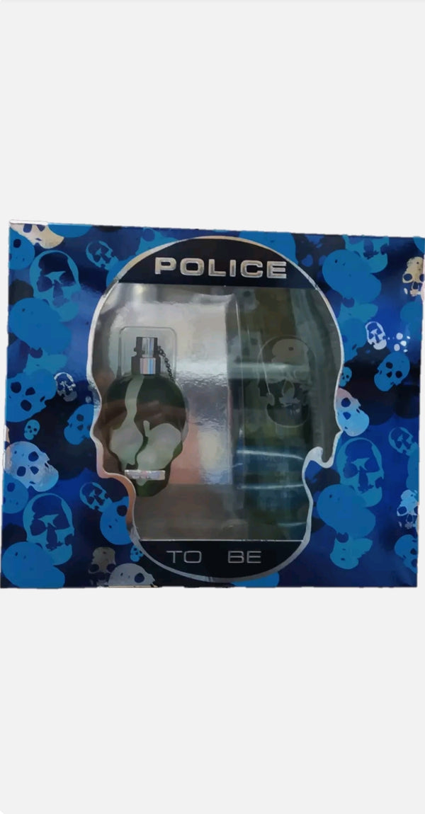 POLICE To BE Cofanetto Box Camouflage BLU Profumo EDT Doccia Shampoo Uomo 100 ml