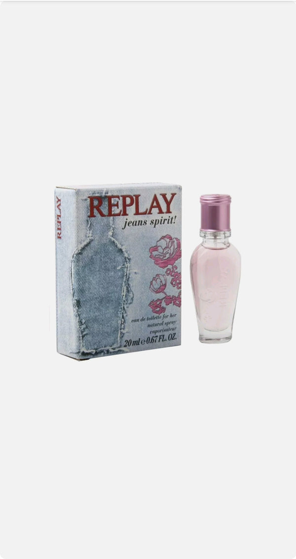 REPLAY Profumo Fragranza Donna Eau de Toilette For Her JEANS SPIRIT 20 ml