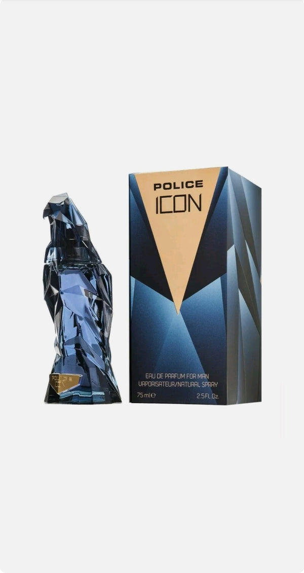 POLICE Eau de Parfum ICON FOR MAN Profumo Fragranza Essenza Uomo 75 ml