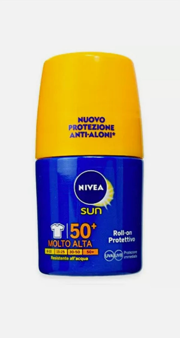 NIVEA Roll-On protettivo resistente acqua fattore protezione VARI TIPI 50ml