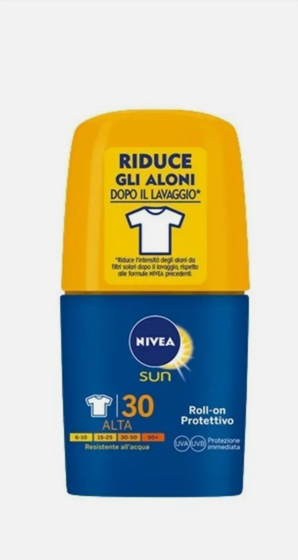 NIVEA Roll-On protettivo resistente acqua fattore protezione VARI TIPI 50ml