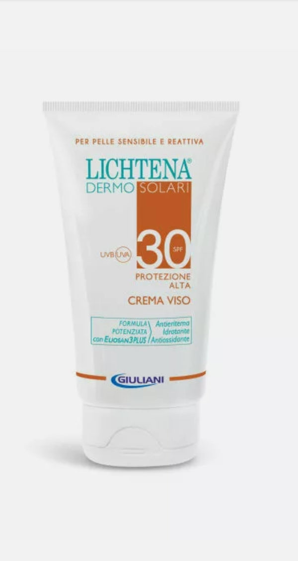 LICHTENA DERMOSOLARI Crema viso idratante antiossidante VARIE SPF 50ml