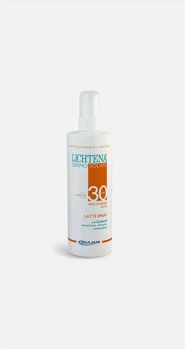 Lichtena DERMOSOLARI Latte VARIE SPF Protezione Solare Pelle Sensibile 200 ml