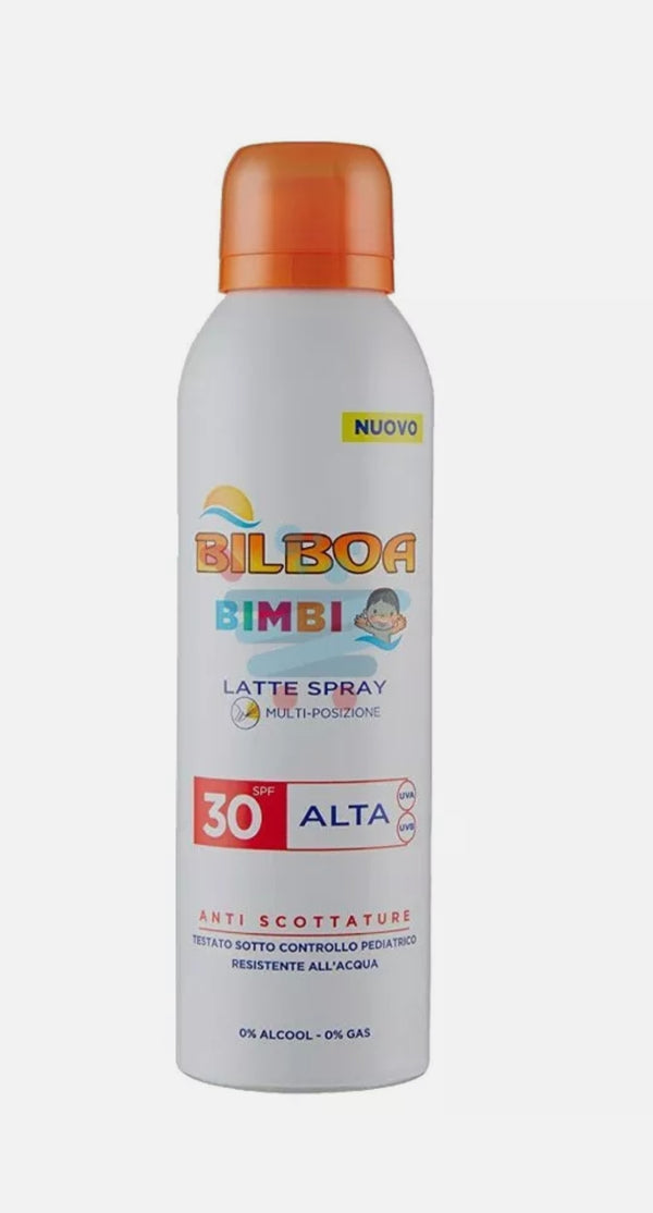 BILBOA BIMBI LATTE SPRAY SPF 30 ALTA 150 ML