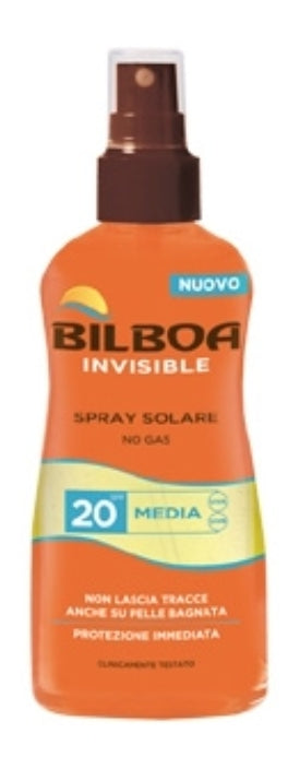 BILBOA INVISIBLE SPRAY SOLARE NO GAS SPF 20 200 ML