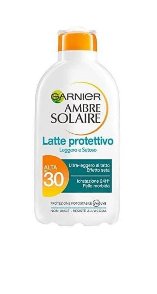 Garnier Ambre Solaire Latte Protettivo Protezione 30