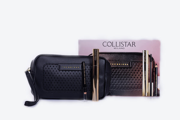 COLLISTAR Pochette COFANETTO KIT Mascara Infinito Nero Matita Kajal THE BRIDGE